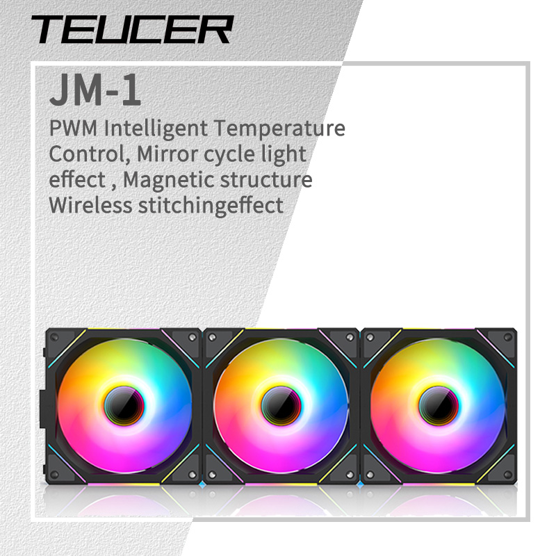 Tablet Accessories Aesthetic - TEUCER JM-1 PC Cooling Case Fan