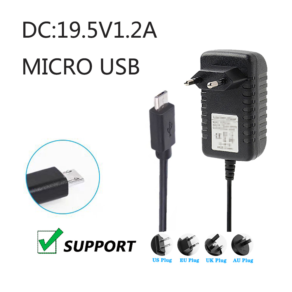 Dell Tablet Accessories - 19.5V 1.2A Tablet Charger DC Power