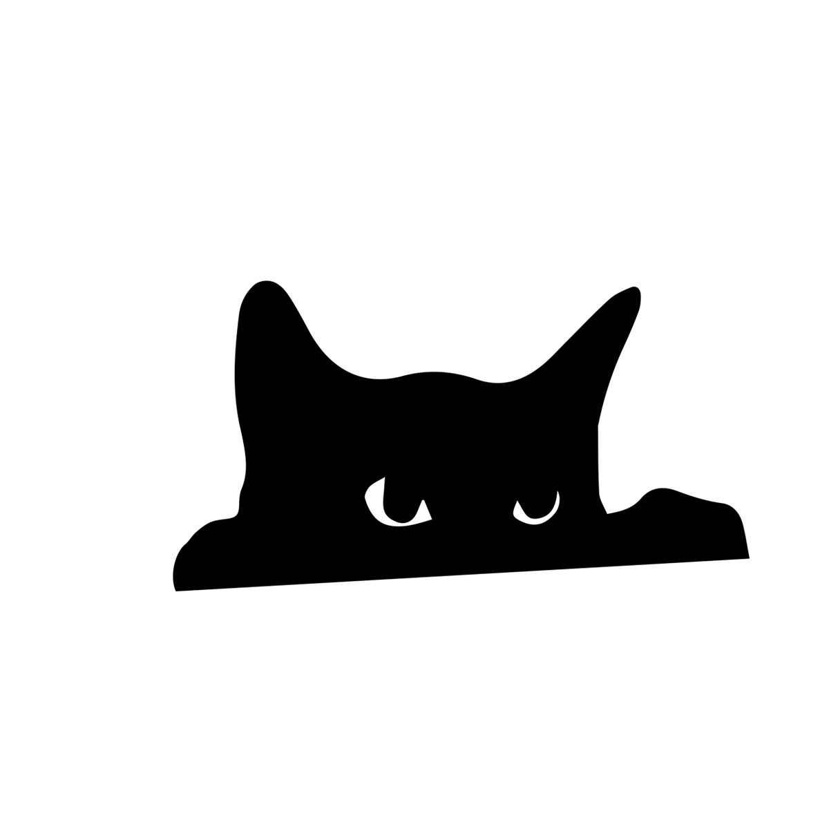 1 Pc Cat Looking Up Door Toppe - đánh giá và giá Tablet Accessories Aesthetic