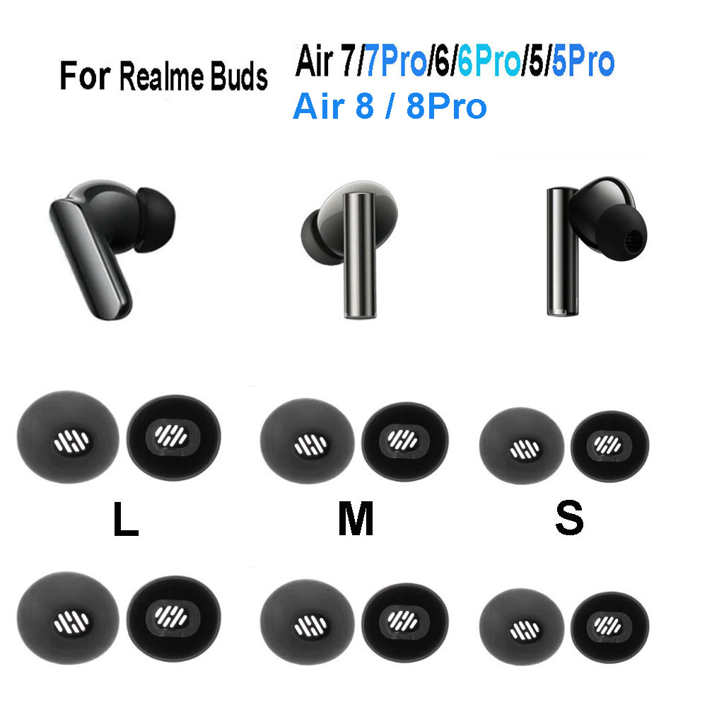 4PCS Silicone Ear Tips for Rea - đánh giá và giá Realme Tablet Accessories