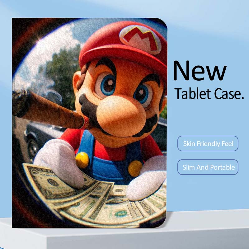 Cartoon M-Marios Art For Samsu - đánh giá và giá Samsung Tablet S9 Accessories
