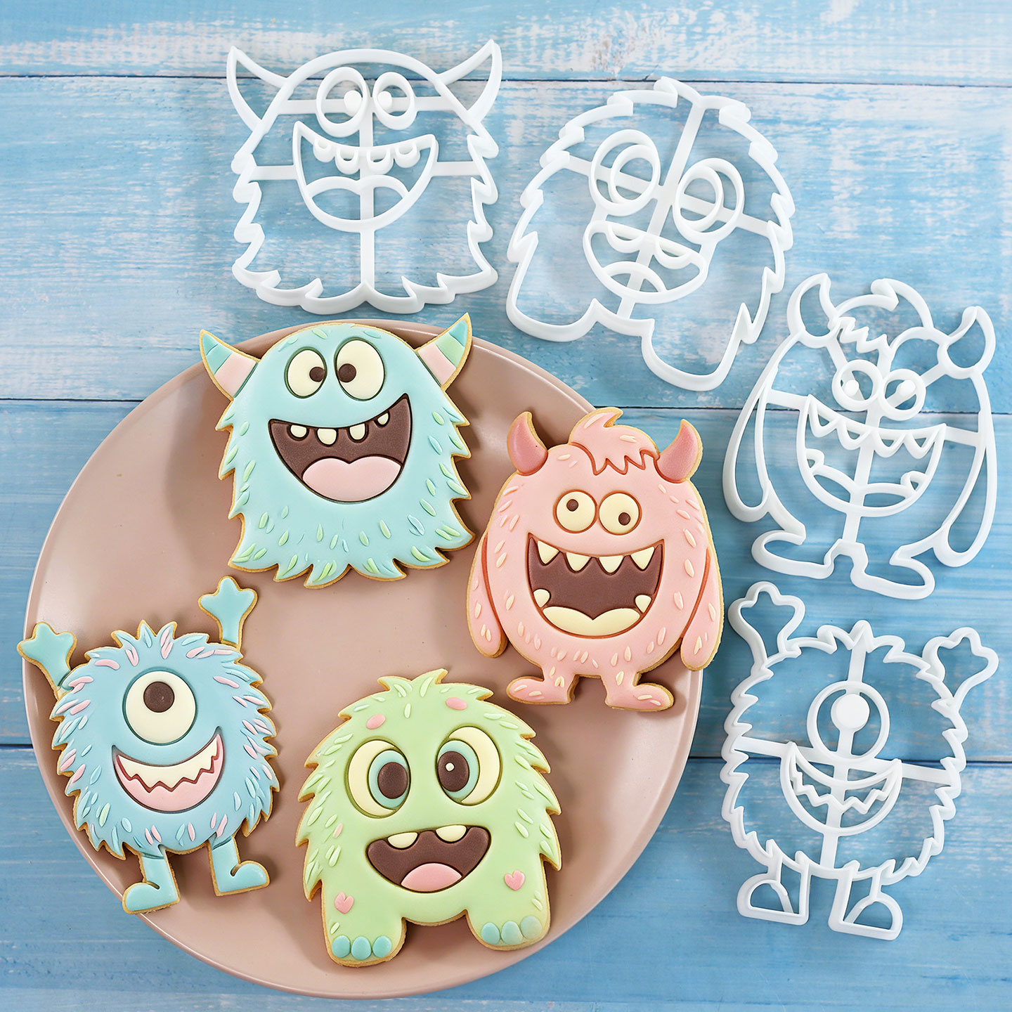 1 Pc/4 Pcs Large Monster Cooki - đánh giá và giá Tablet Accessories Aesthetic