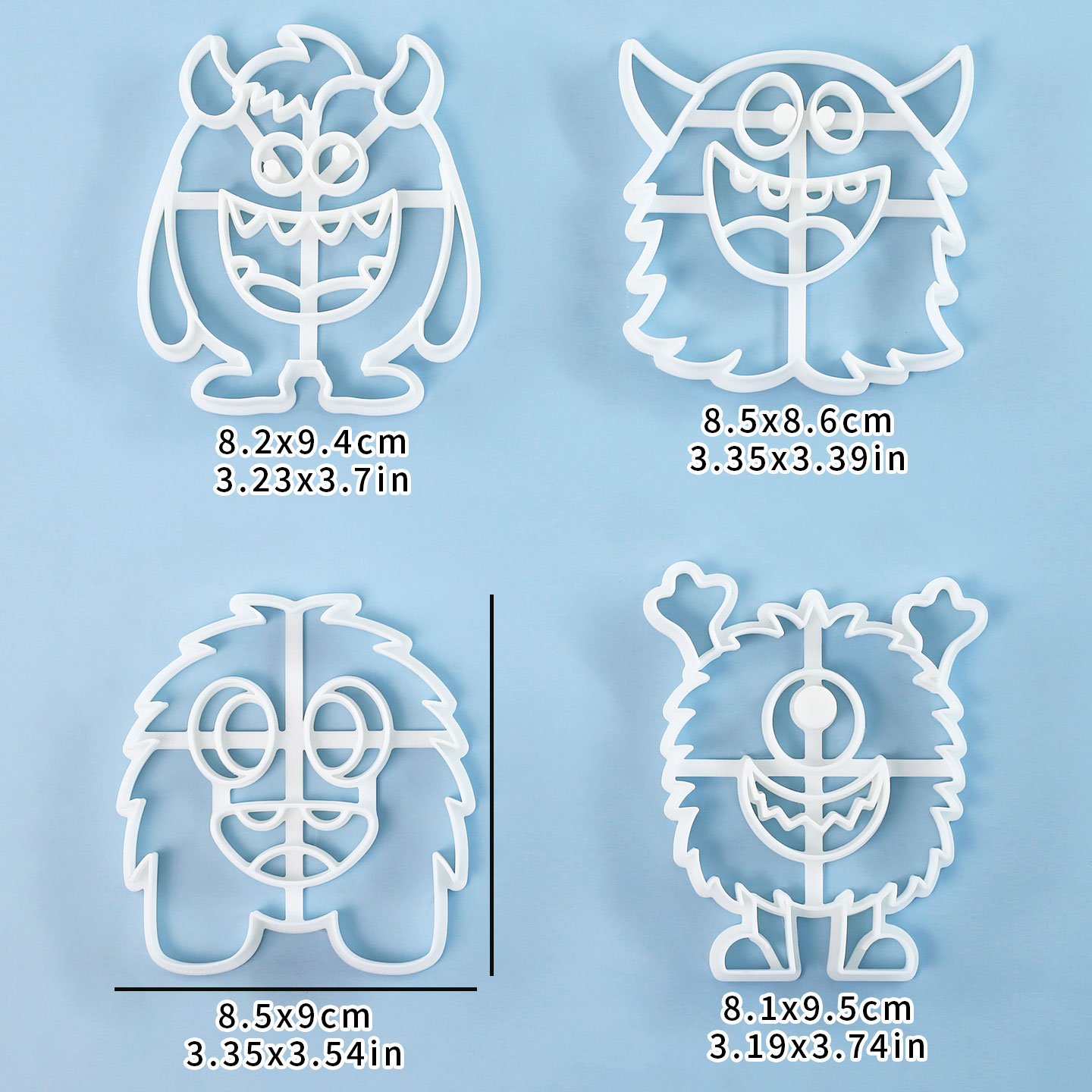 1 Pc/4 Pcs Large Monster Cooki - đánh giá và giá Tablet Accessories Aesthetic