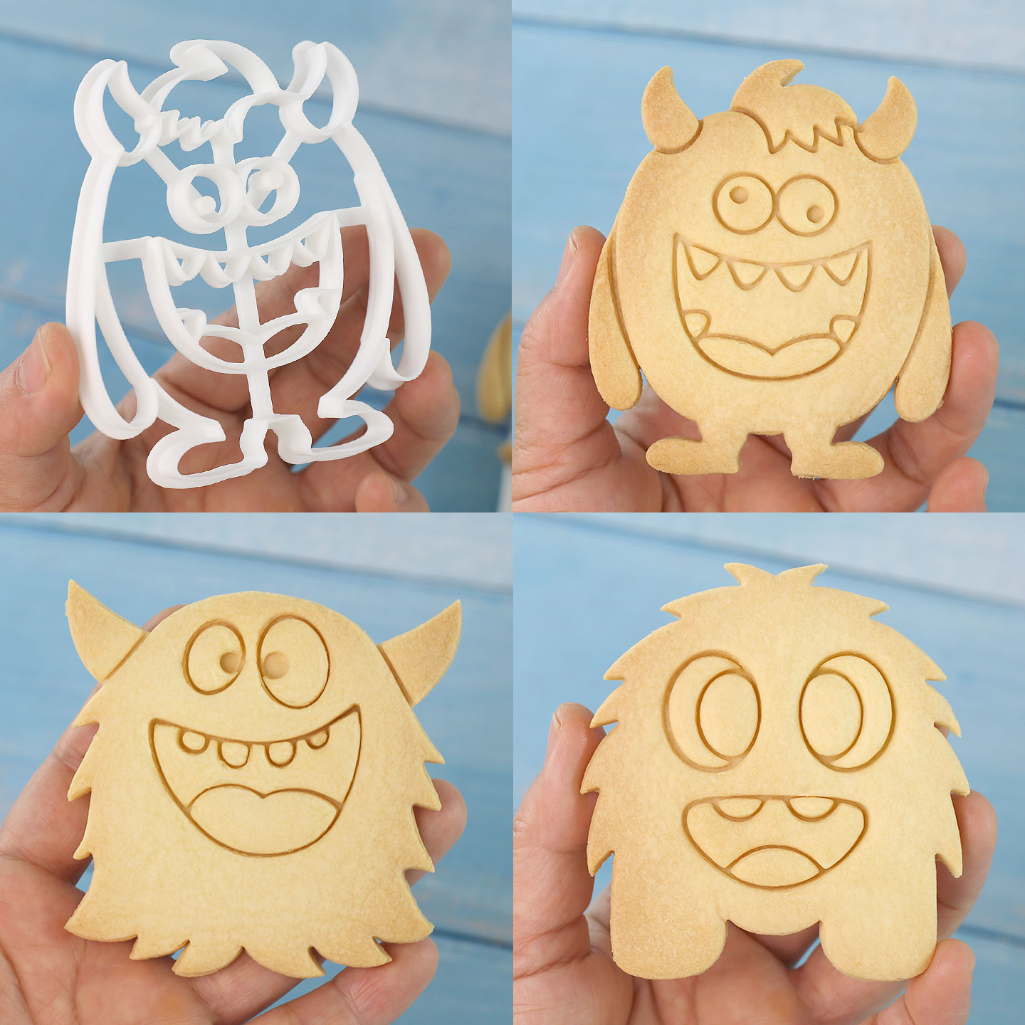 1 Pc/4 Pcs Large Monster Cooki - đánh giá và giá Tablet Accessories Aesthetic